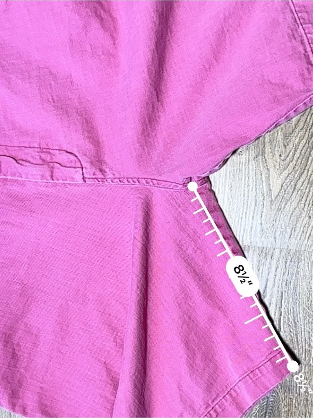 Kavu 100% Cotton Pink Bermuda Shorts Size 12